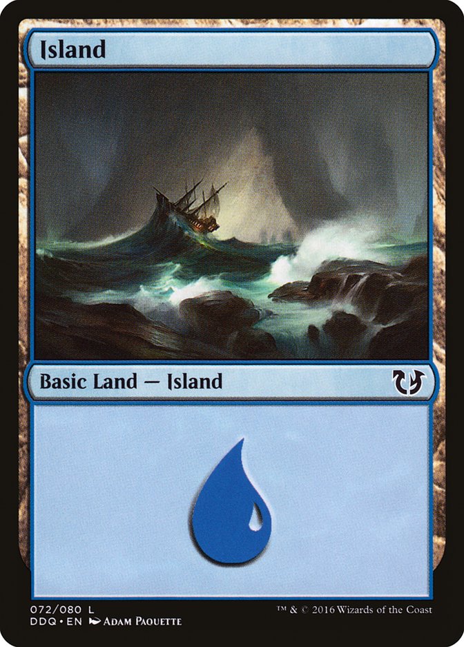 Island (72) [Duel Decks: Blessed vs. Cursed] | Game Master's Emporium (The New GME)