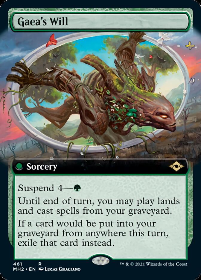 Gaea's Will (Extended Art) [Modern Horizons 2] | Game Master's Emporium (The New GME)