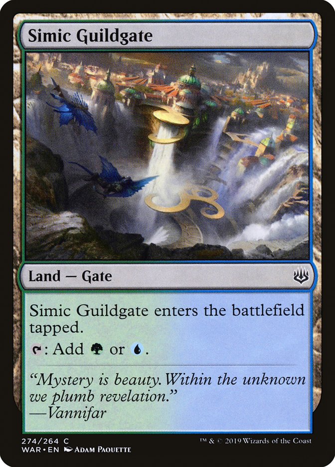 Simic Guildgate [War of the Spark] | Game Master's Emporium (The New GME)