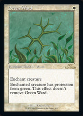 Green Ward (Retro) [30th Anniversary Edition] | Game Master's Emporium (The New GME)