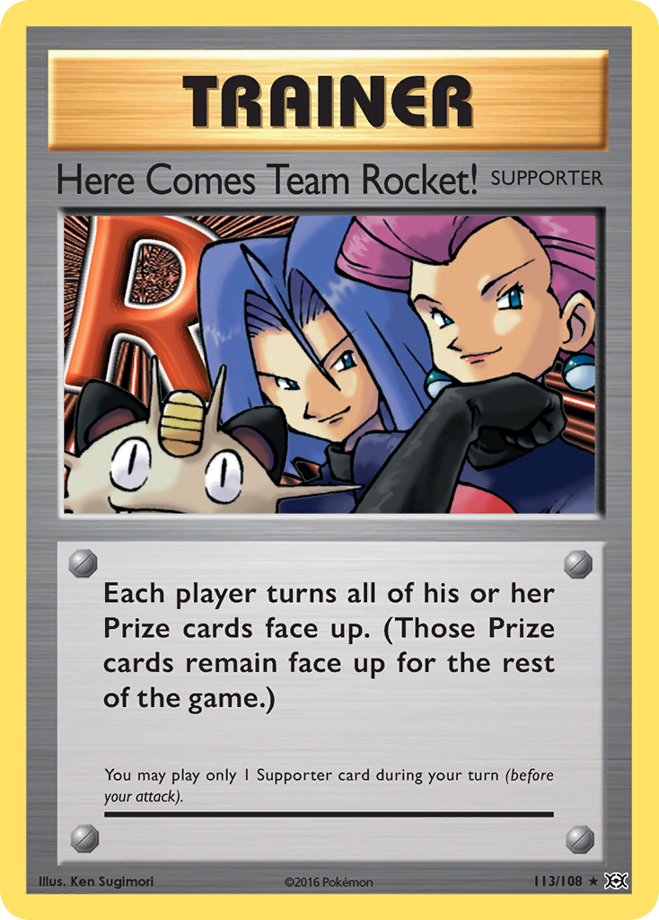 Here Comes Team Rocket! (113/108) [XY: Evolutions] | Game Master's Emporium (The New GME)