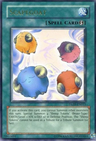 Scapegoat (Green) [DL09-EN015] Rare | Game Master's Emporium (The New GME)