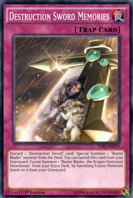 Destruction Sword Memories [TDIL-EN075] Common | Game Master's Emporium (The New GME)