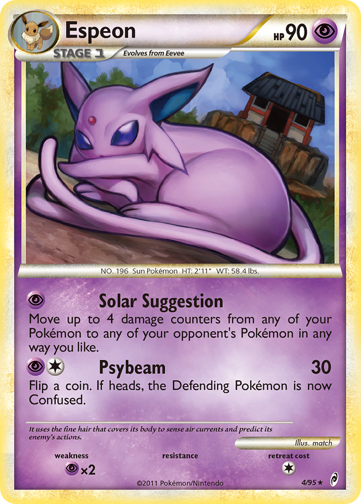 Espeon (4/95) [HeartGold & SoulSilver: Call of Legends] | Game Master's Emporium (The New GME)