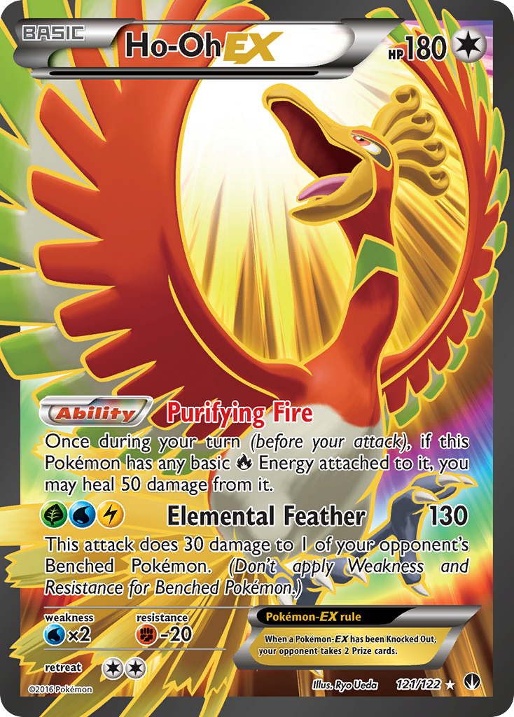 Ho-Oh EX (121/122) [XY: BREAKpoint] | Game Master's Emporium (The New GME)