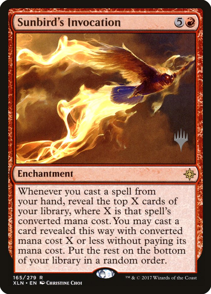 Sunbird's Invocation (Promo Pack) [Ixalan Promos] | Game Master's Emporium (The New GME)