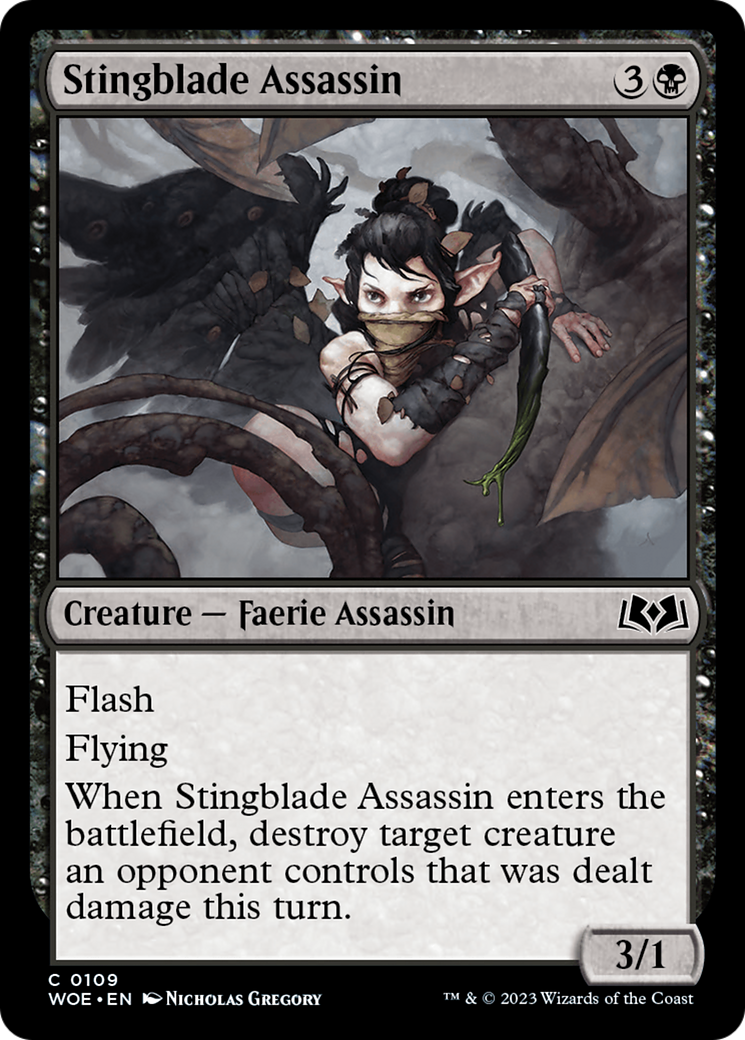 Stingblade Assassin [Wilds of Eldraine] | Game Master's Emporium (The New GME)