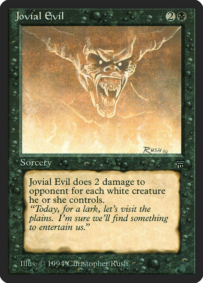 Jovial Evil [Legends] | Game Master's Emporium (The New GME)