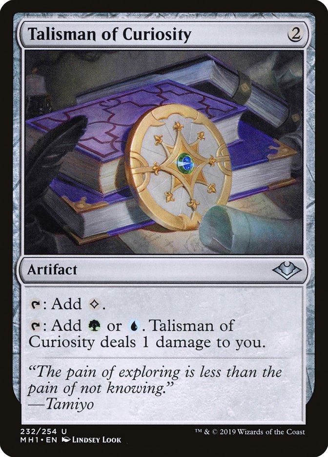 Talisman of Curiosity [Modern Horizons] | Game Master's Emporium (The New GME)