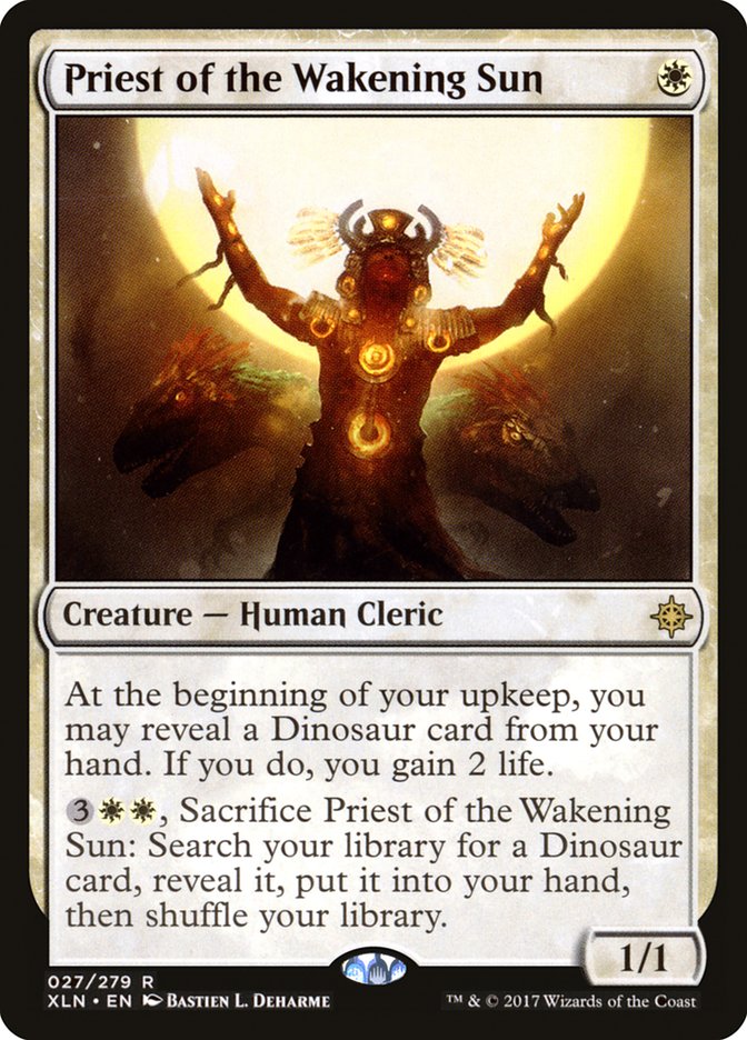 Priest of the Wakening Sun [Ixalan] | Game Master's Emporium (The New GME)