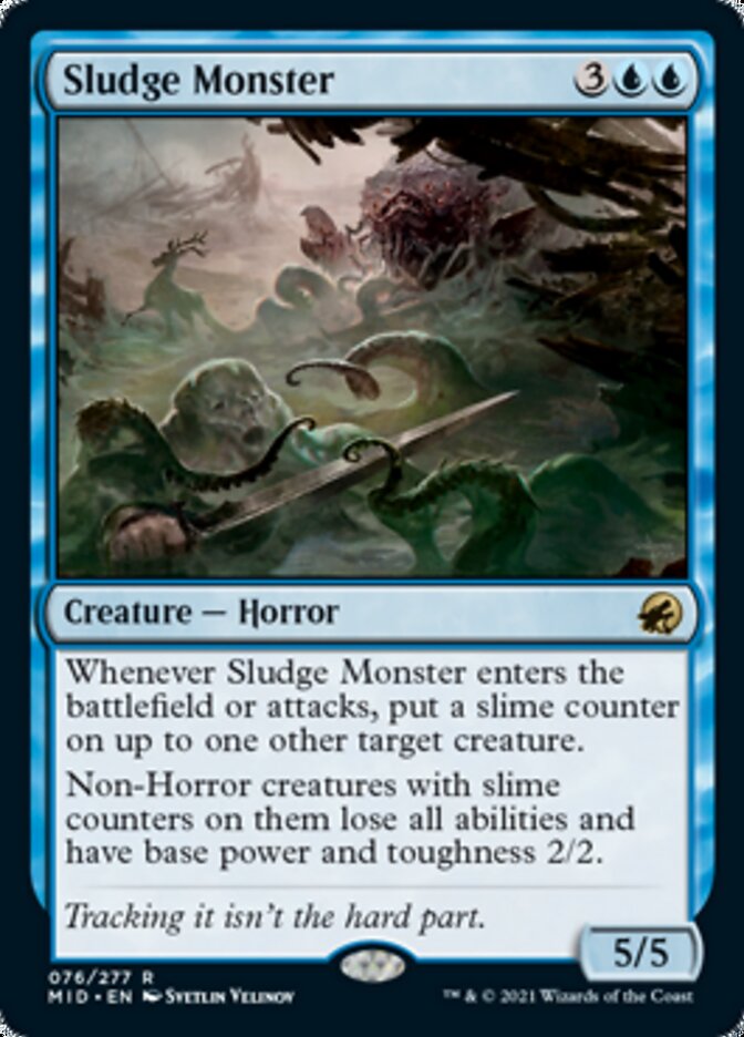 Sludge Monster [Innistrad: Midnight Hunt] | Game Master's Emporium (The New GME)