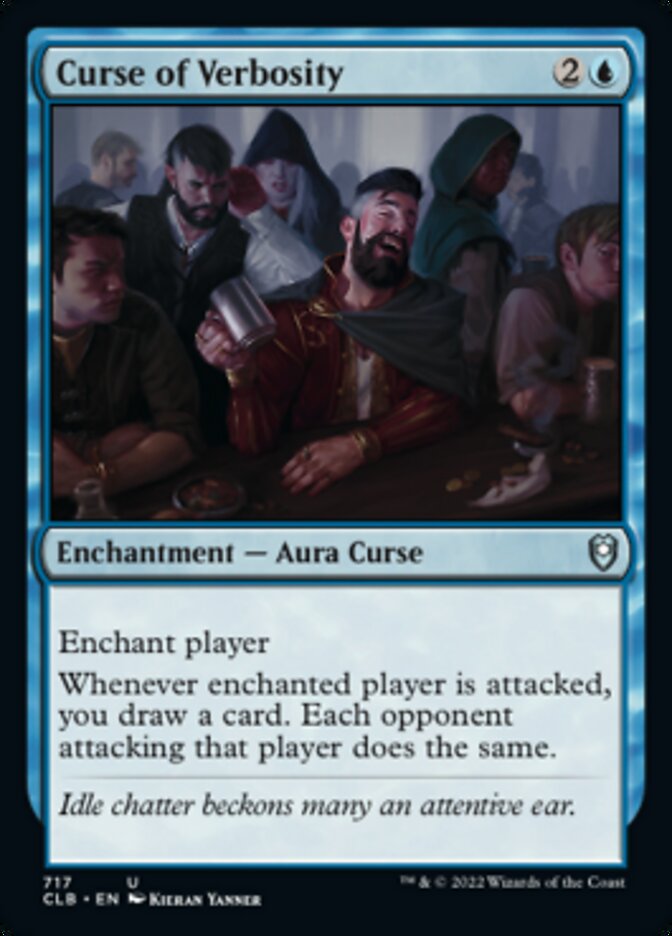 Curse of Verbosity [Commander Legends: Battle for Baldur's Gate] | Game Master's Emporium (The New GME)