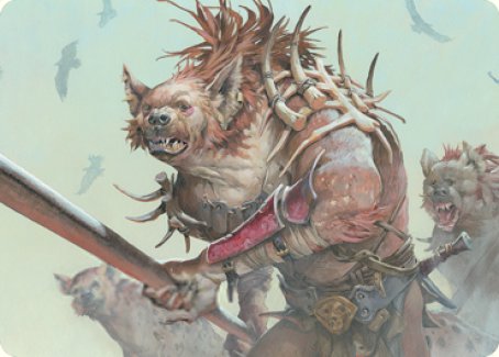 Gnoll Art Card [Dungeons & Dragons: Adventures in the Forgotten Realms Art Series] | Game Master's Emporium (The New GME)