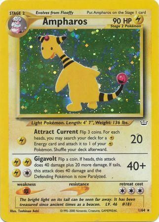 Ampharos (1/64) [Neo Revelation Unlimited] | Game Master's Emporium (The New GME)