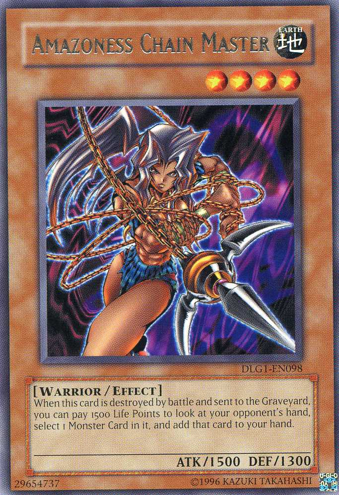 Amazoness Chain Master [DLG1-EN098] Rare | Game Master's Emporium (The New GME)