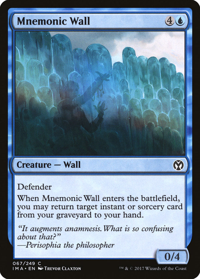 Mnemonic Wall [Iconic Masters] | Game Master's Emporium (The New GME)