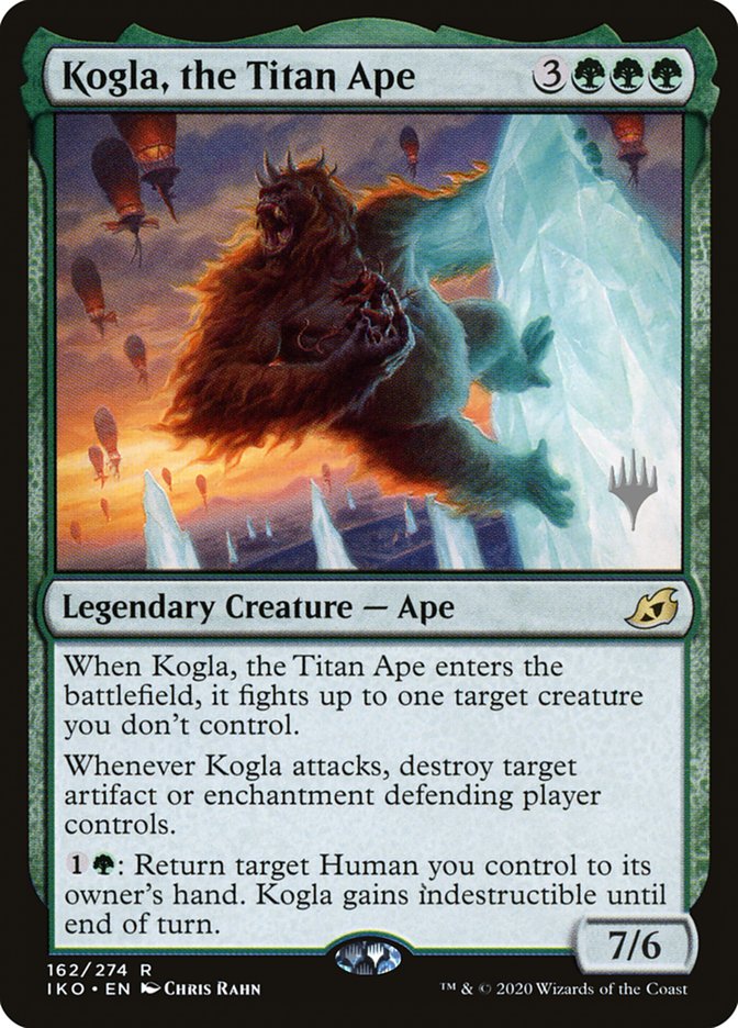 Kogla, the Titan Ape (Promo Pack) [Ikoria: Lair of Behemoths Promos] | Game Master's Emporium (The New GME)