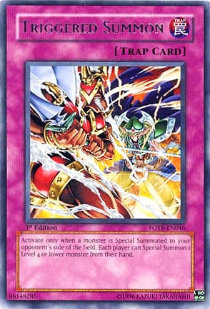 Triggered Summon [FOTB-EN046] Rare | Game Master's Emporium (The New GME)