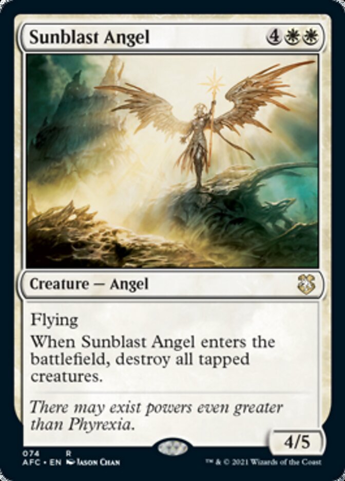 Sunblast Angel [Dungeons & Dragons: Adventures in the Forgotten Realms Commander] | Game Master's Emporium (The New GME)