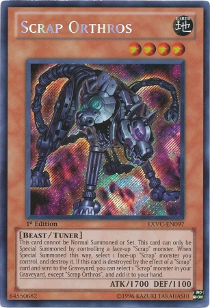 Scrap Orthros [EXVC-EN097] Secret Rare | Game Master's Emporium (The New GME)