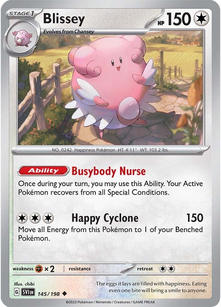 Blissey (145/198) [Scarlet & Violet: Base Set] | Game Master's Emporium (The New GME)