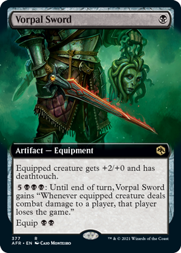 Vorpal Sword (Extended Art) [Dungeons & Dragons: Adventures in the Forgotten Realms] | Game Master's Emporium (The New GME)