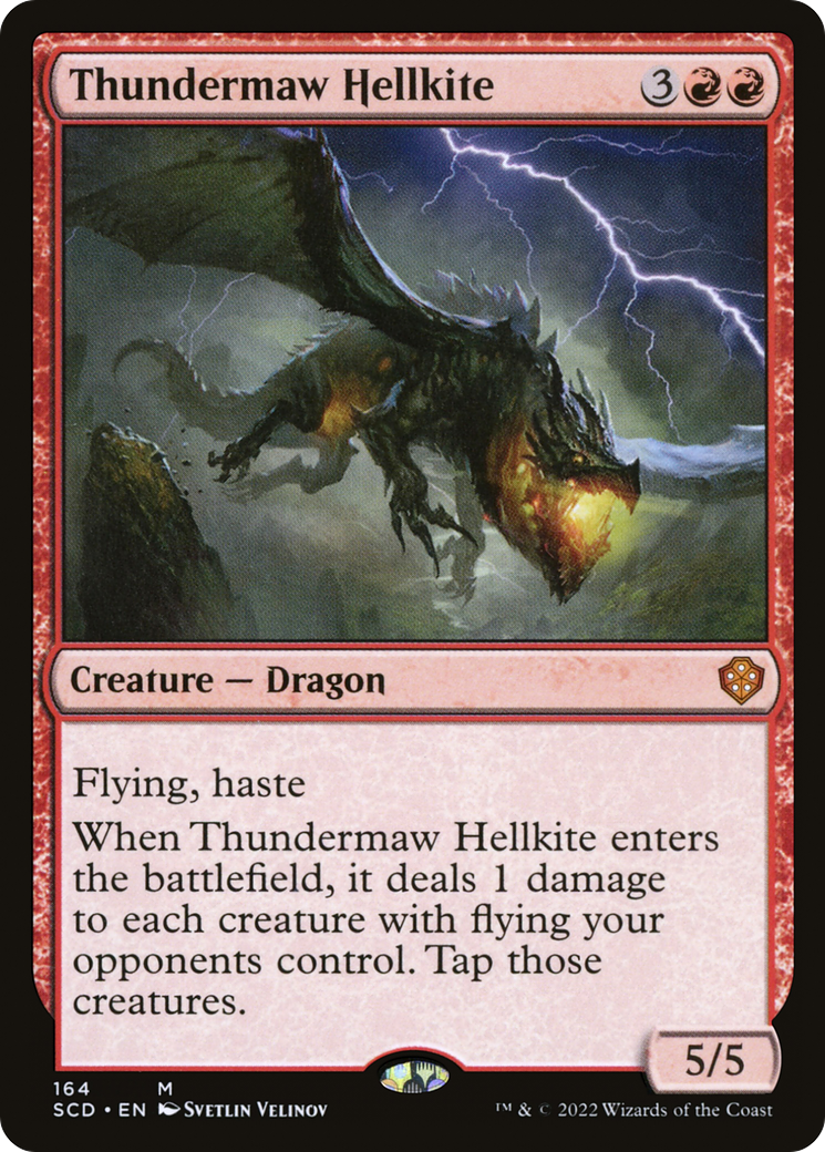 Thundermaw Hellkite [Starter Commander Decks] | Game Master's Emporium (The New GME)