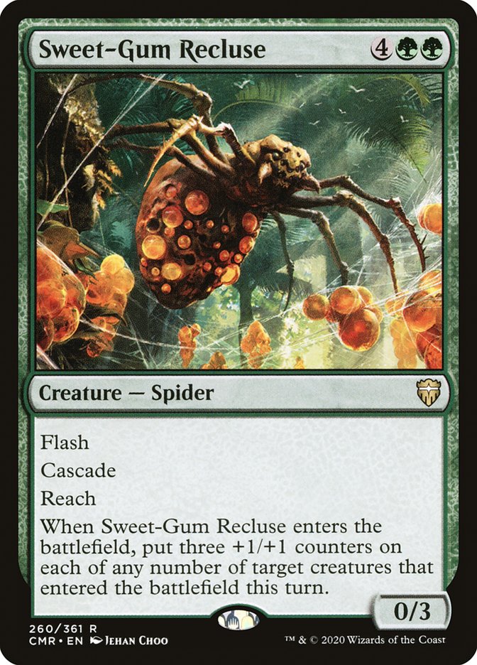 Sweet-Gum Recluse [Commander Legends] | Game Master's Emporium (The New GME)
