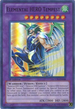 Elemental HERO Tempest [LCGX-EN048] Super Rare | Game Master's Emporium (The New GME)