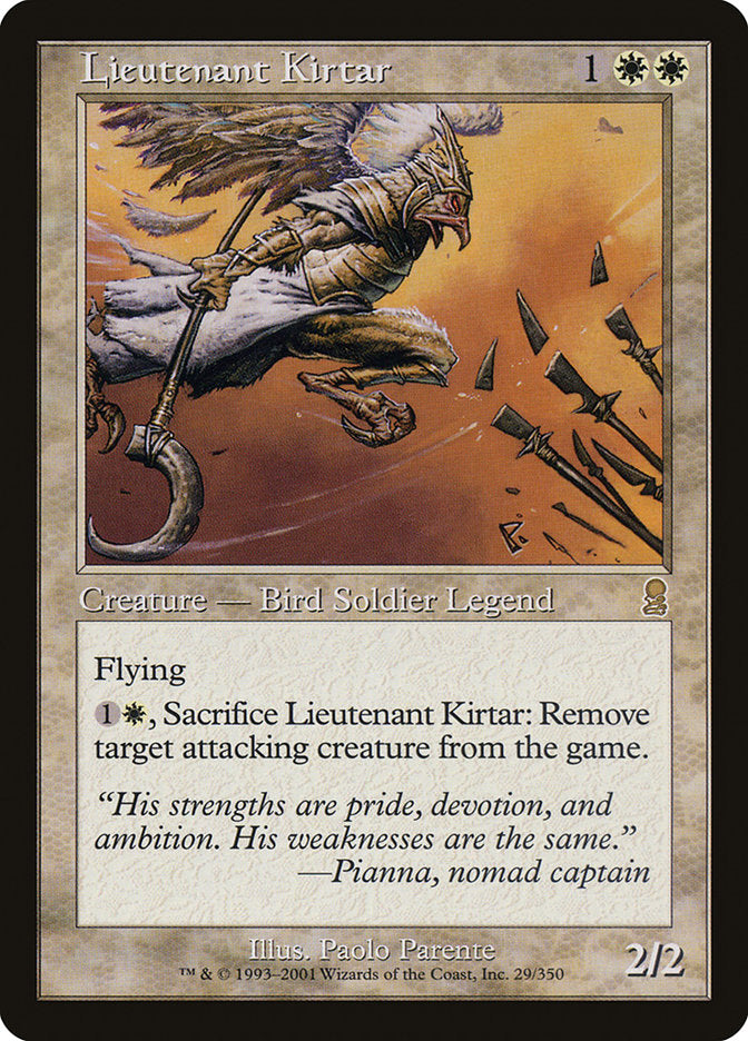 Lieutenant Kirtar [Odyssey] | Game Master's Emporium (The New GME)