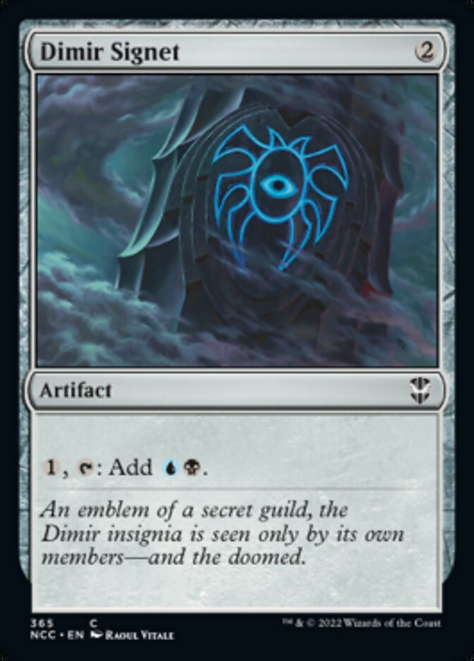 Dimir Signet [Streets of New Capenna Commander] | Game Master's Emporium (The New GME)