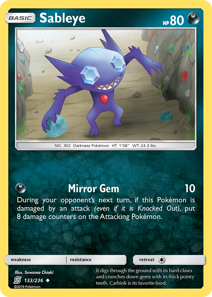 Sableye (133/236) [Sun & Moon: Unified Minds] | Game Master's Emporium (The New GME)