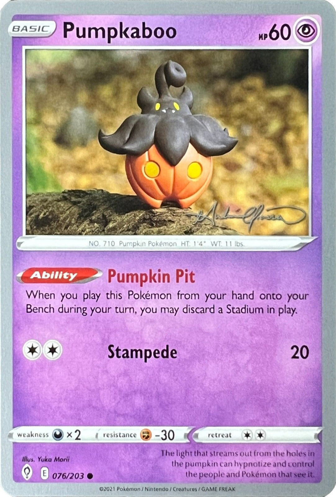 Pumpkaboo (076/203) (The Shape of Mew - Andre Chiasson) [World Championships 2022] | Game Master's Emporium (The New GME)