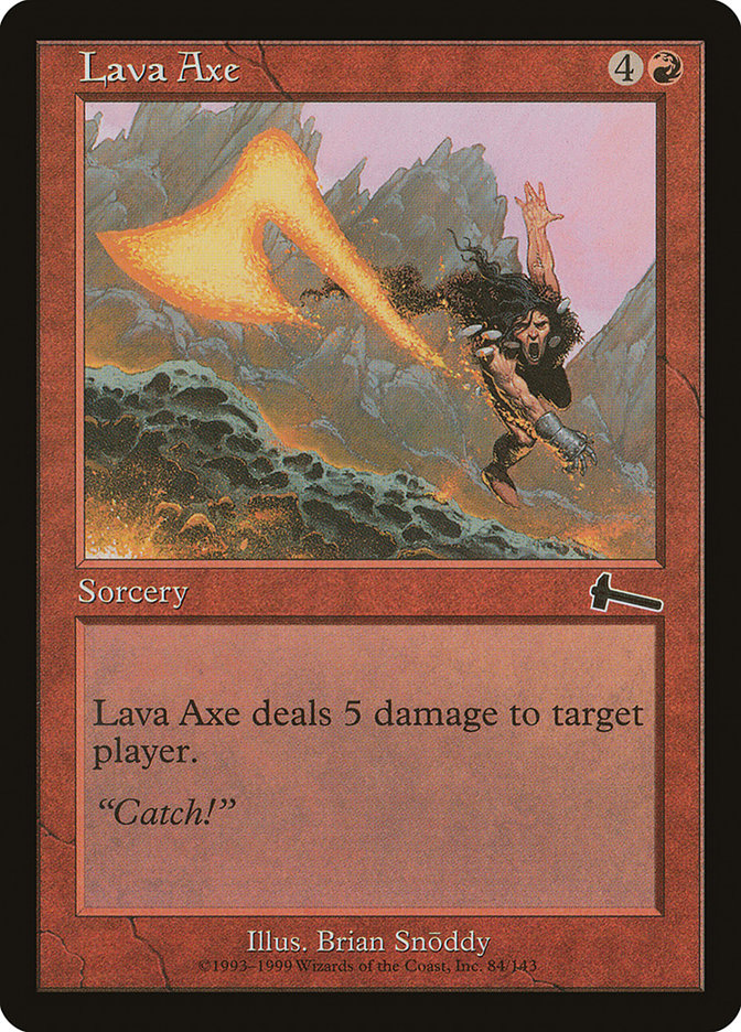 Lava Axe [Urza's Legacy] | Game Master's Emporium (The New GME)