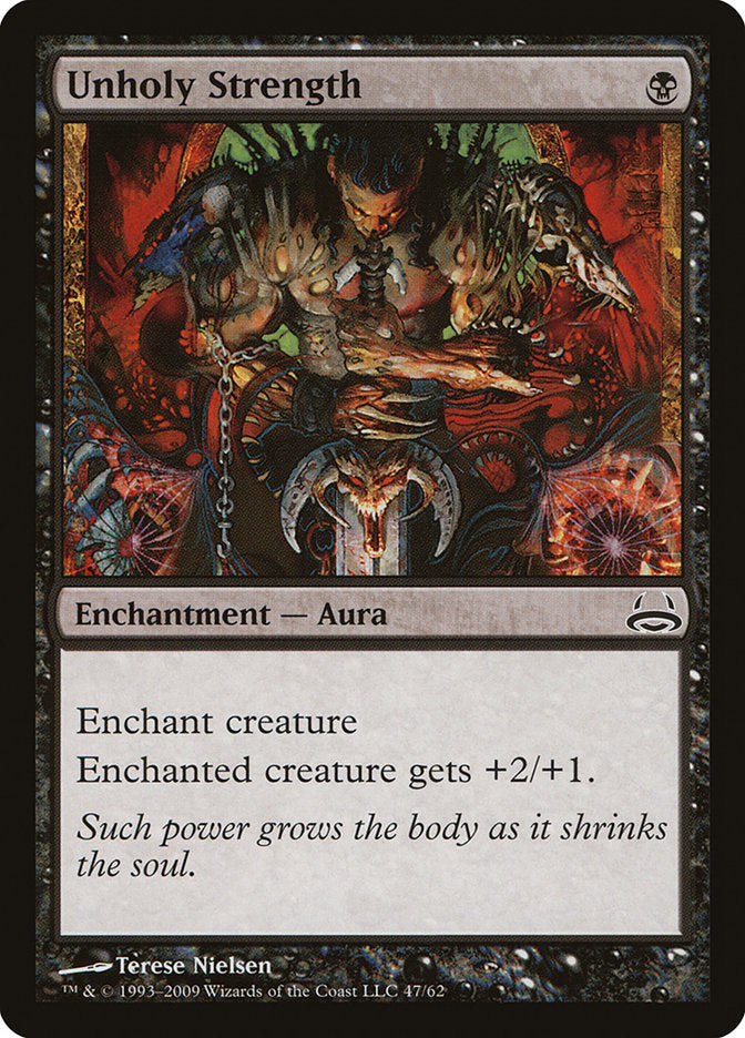 Unholy Strength [Duel Decks: Divine vs. Demonic] | Game Master's Emporium (The New GME)