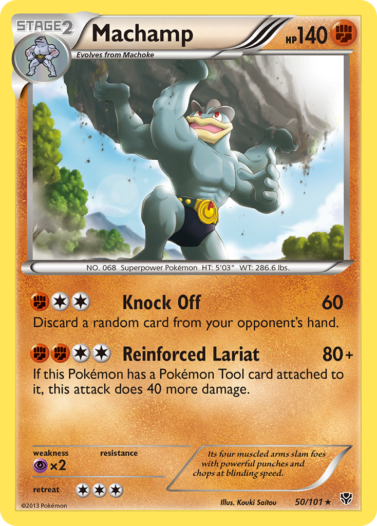 Machamp (50/101) [Black & White: Plasma Blast] | Game Master's Emporium (The New GME)