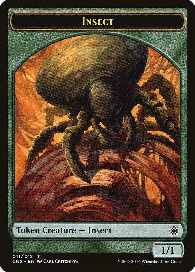 Insect Token [Conspiracy: Take the Crown Tokens] | Game Master's Emporium (The New GME)