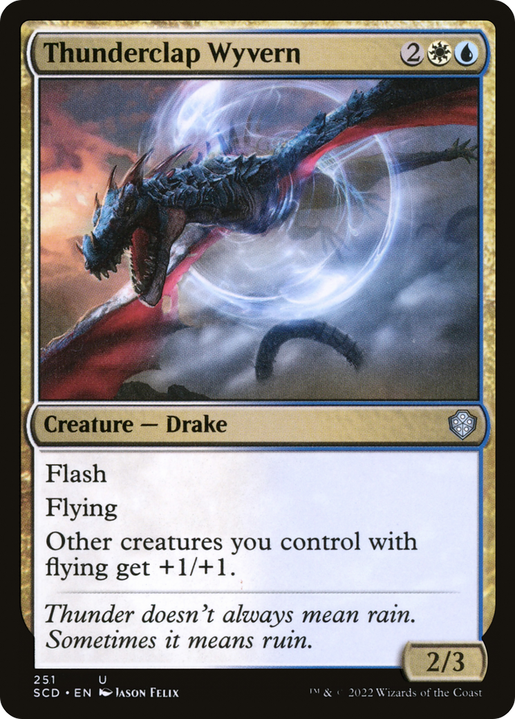 Thunderclap Wyvern [Starter Commander Decks] | Game Master's Emporium (The New GME)