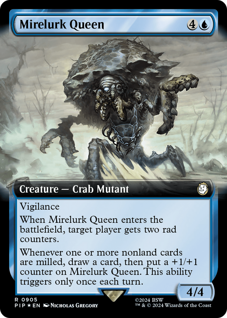 Mirelurk Queen (Extended Art) (Surge Foil) [Fallout] | Game Master's Emporium (The New GME)