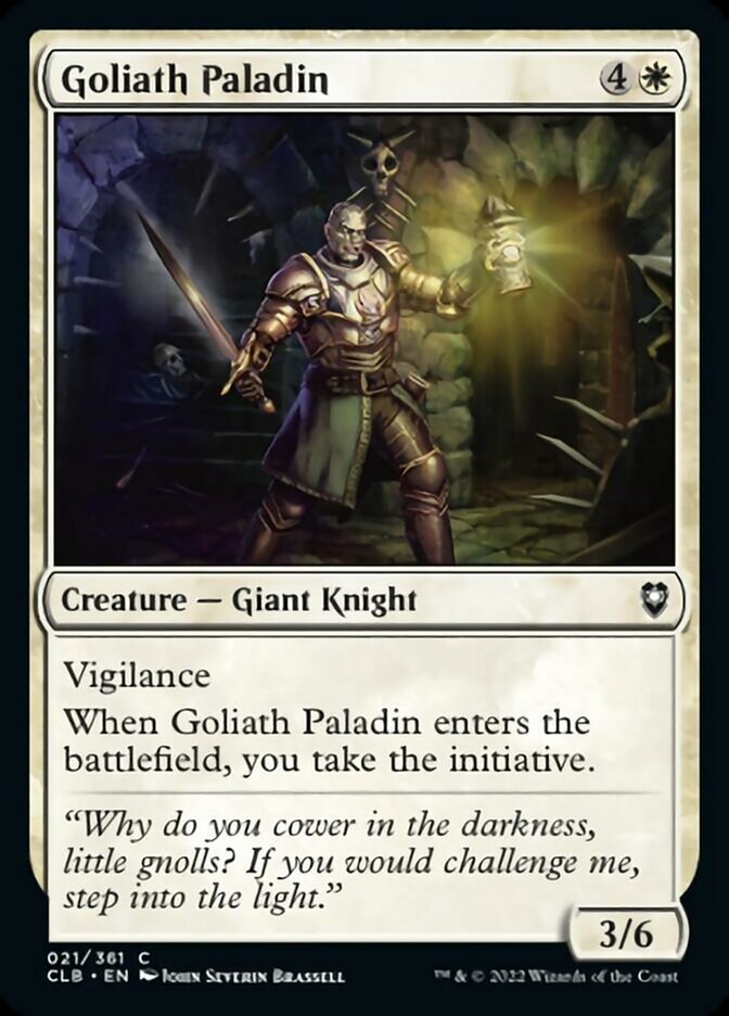 Goliath Paladin [Commander Legends: Battle for Baldur's Gate] | Game Master's Emporium (The New GME)