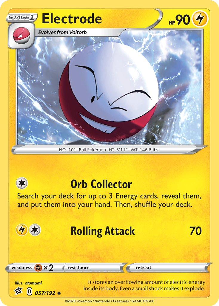 Electrode (057/192) [Sword & Shield: Rebel Clash] | Game Master's Emporium (The New GME)