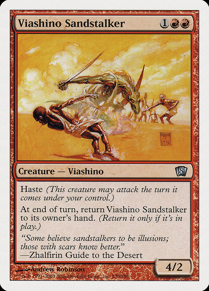 Viashino Sandstalker [Eighth Edition] | Game Master's Emporium (The New GME)