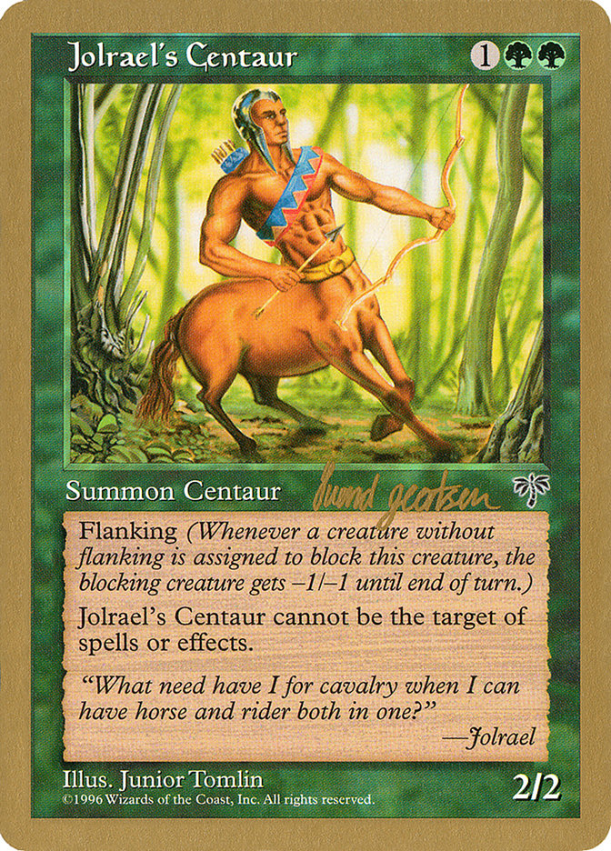 Jolrael's Centaur (Svend Geertsen) [World Championship Decks 1997] | Game Master's Emporium (The New GME)