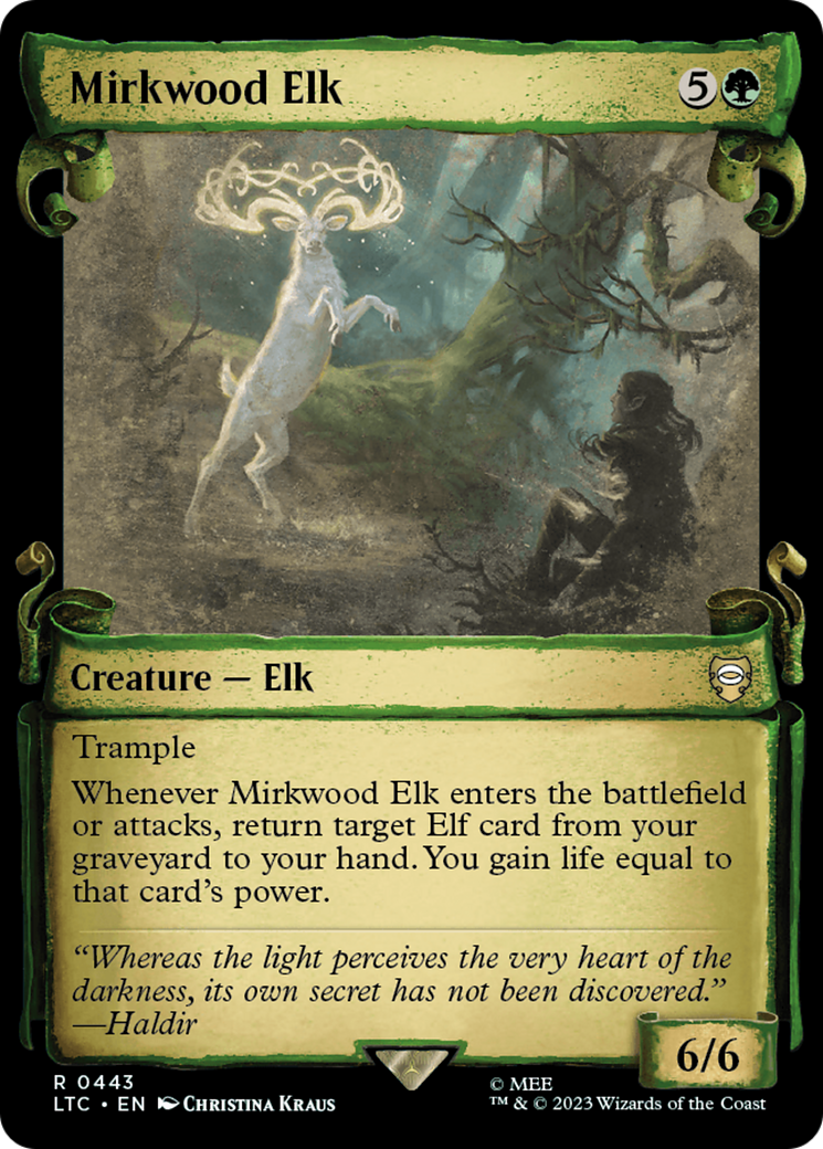 Mirkwood Elk [The Lord of the Rings: Tales of Middle-Earth Commander Showcase Scrolls] | Game Master's Emporium (The New GME)