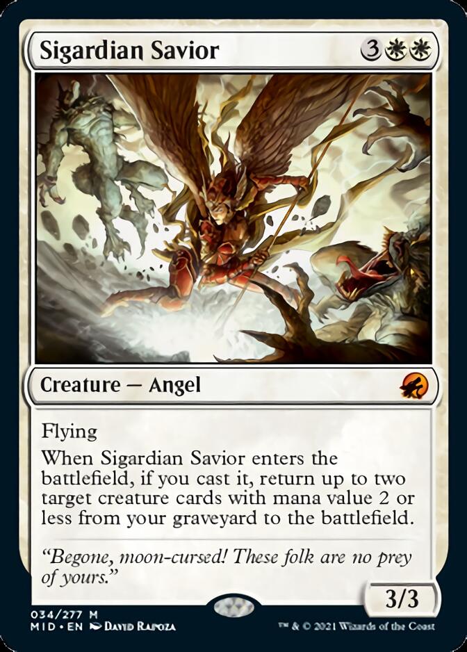 Sigardian Savior [Innistrad: Midnight Hunt] | Game Master's Emporium (The New GME)
