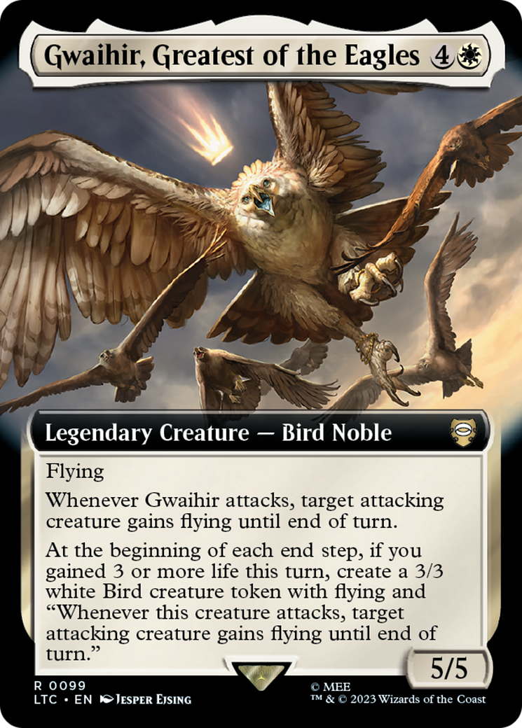Gwaihir, Greatest of the Eagles (Extended Art) [The Lord of the Rings: Tales of Middle-Earth Commander] | Game Master's Emporium (The New GME)