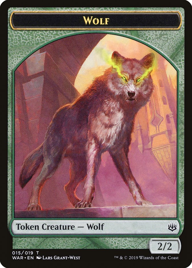 Wolf Token [War of the Spark Tokens] | Game Master's Emporium (The New GME)