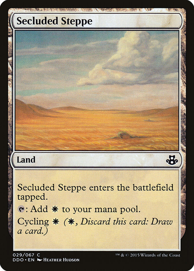 Secluded Steppe [Duel Decks: Elspeth vs. Kiora] | Game Master's Emporium (The New GME)