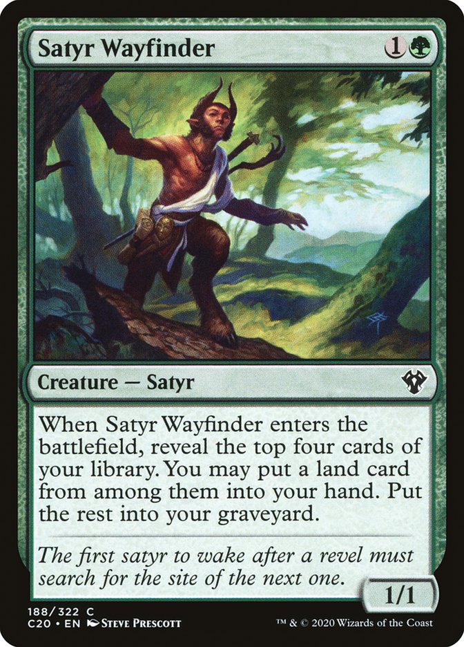 Satyr Wayfinder [Commander 2020] | Game Master's Emporium (The New GME)