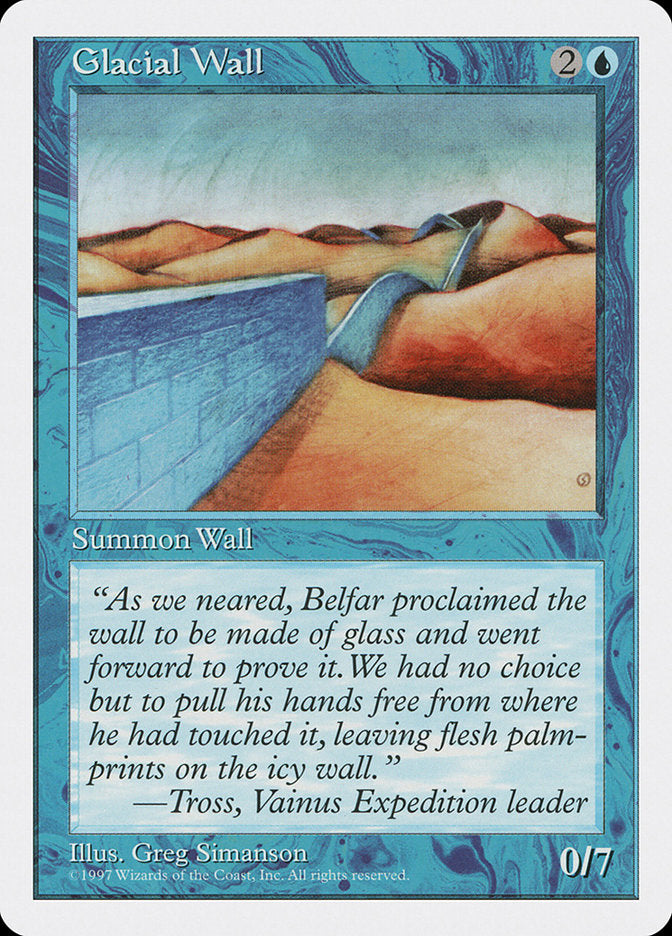 Glacial Wall [Fifth Edition] | Game Master's Emporium (The New GME)
